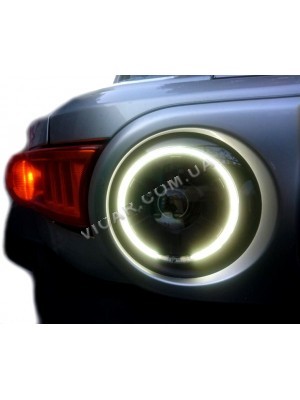 Передние линзовые фары - черные - FJ Cruiser (2006...)